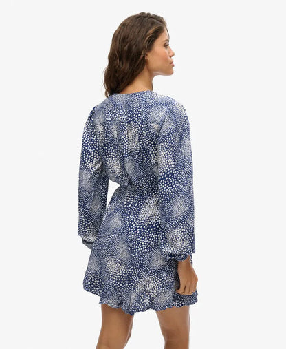 Scattered Ditsy Navy