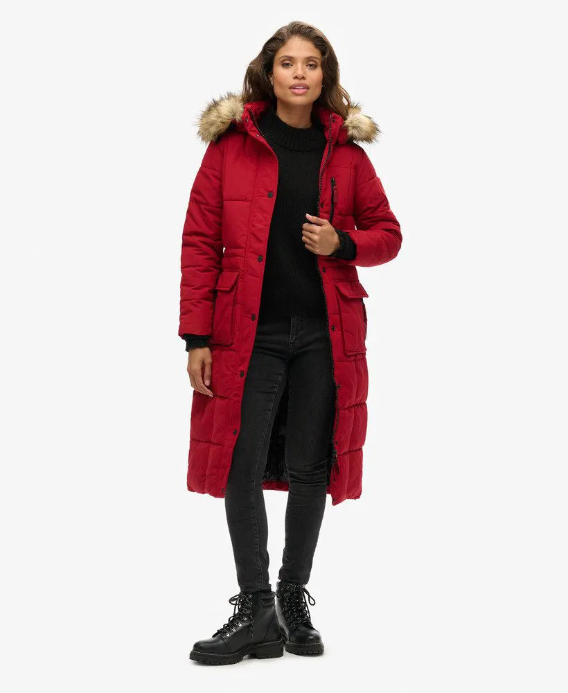 Longline Faux Fur Everest Coat