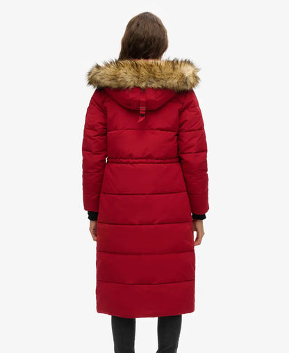 Longline Faux Fur Everest Coat