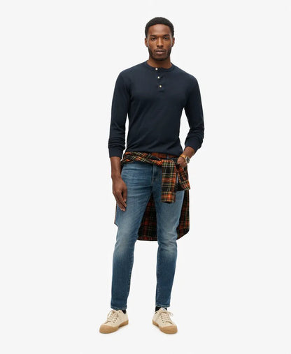 The Merchant Store - Jersey Henley Top