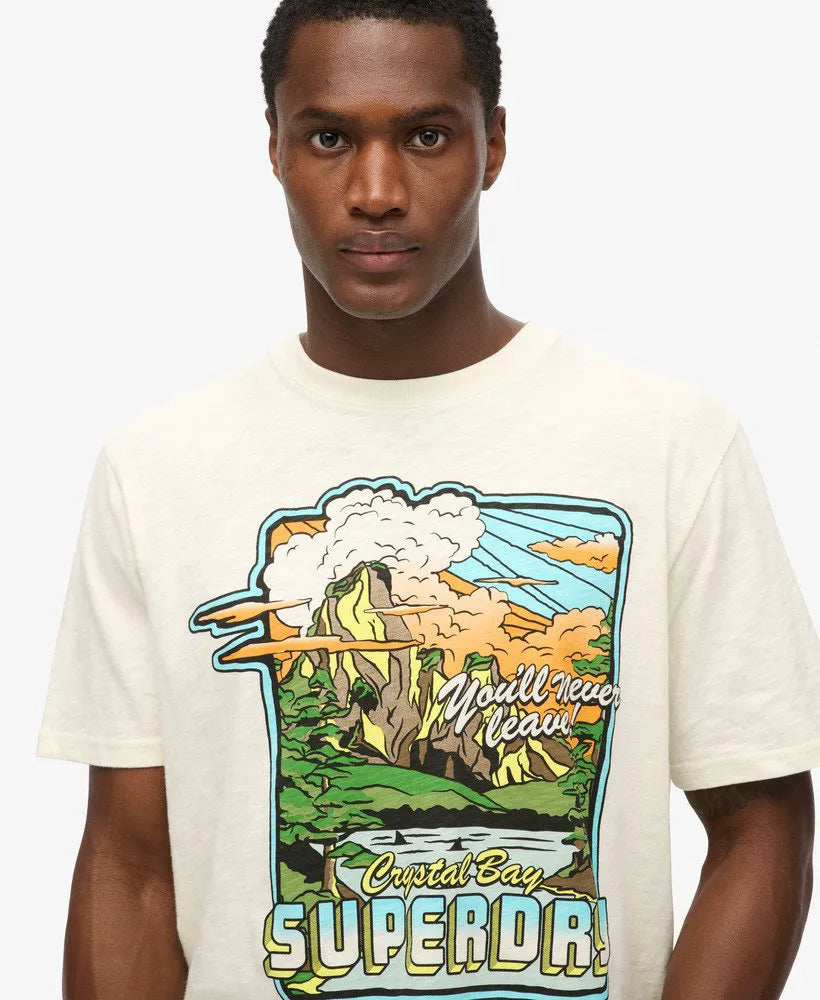 Neon Travel Graphic Loose T-Shirt