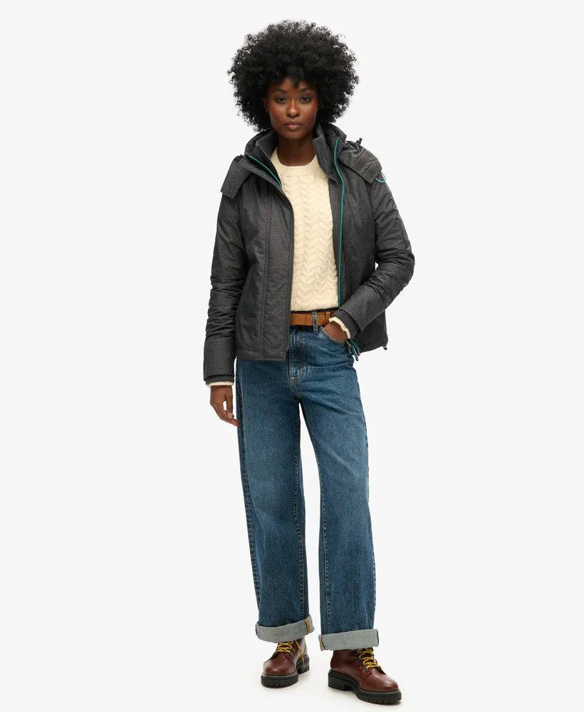 Mid Charcoal Marl/ Cool Green