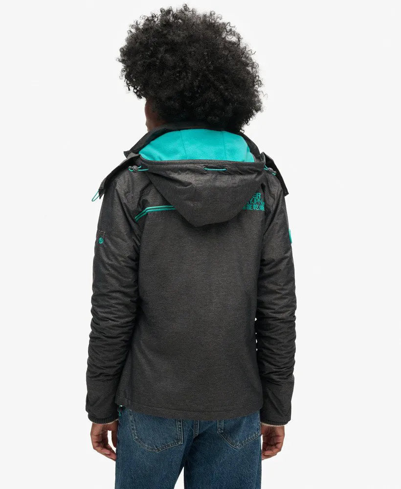 Mid Charcoal Marl/ Cool Green
