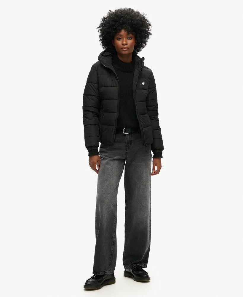 Hooded Spirit Sports Puffer Jacket