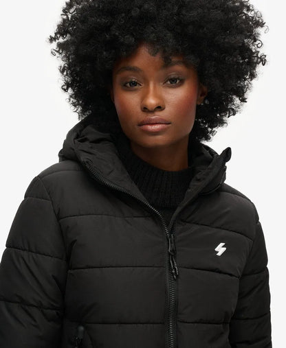 Hooded Spirit Sports Puffer Jacket