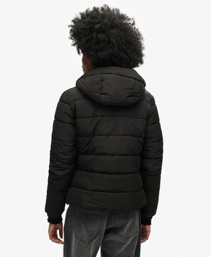 Hooded Spirit Sports Puffer Jacket