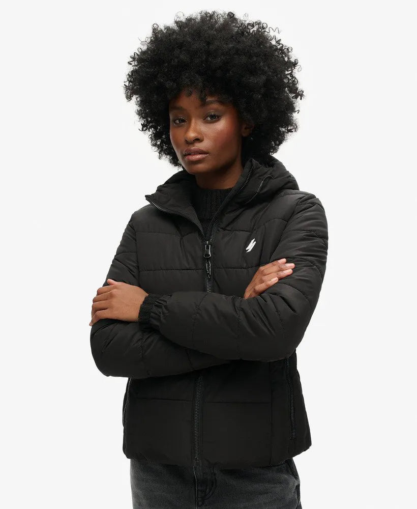 Hooded Spirit Sports Puffer Jacket