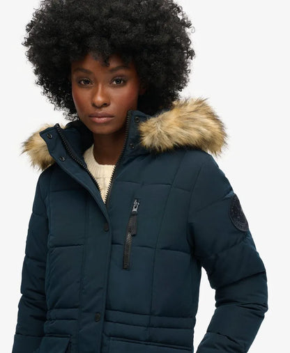 Longline Faux Fur Everest Coat