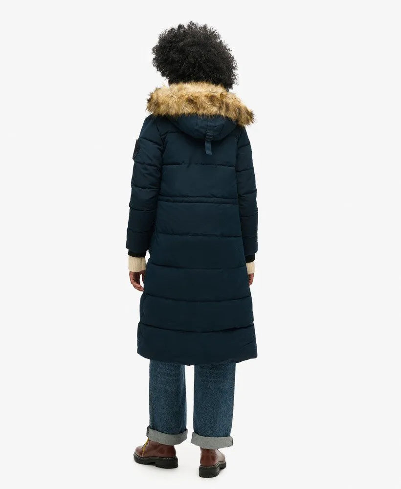 Longline Faux Fur Everest Coat