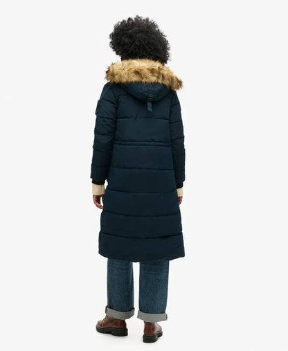Longline Faux Fur Everest Coat