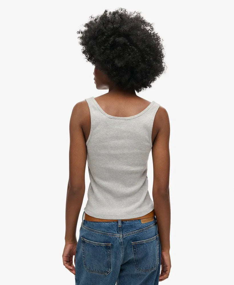 Athletic Essentials Ribbed Vest Top