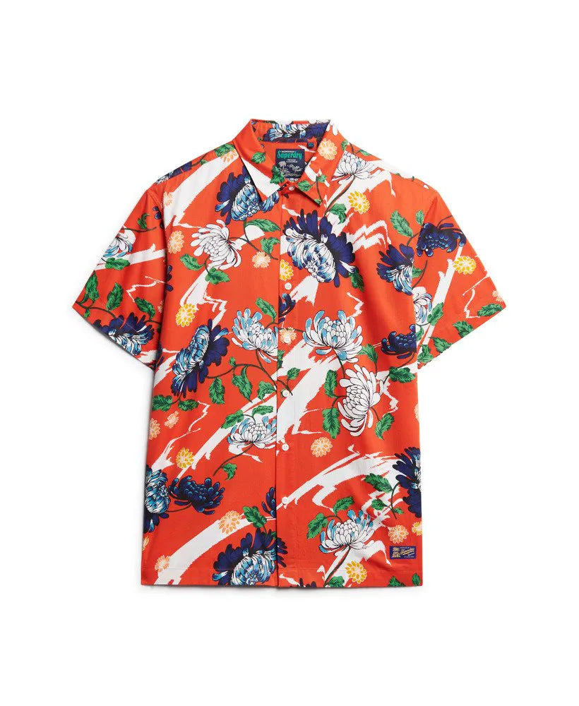 Aya Burnt Orange Floral