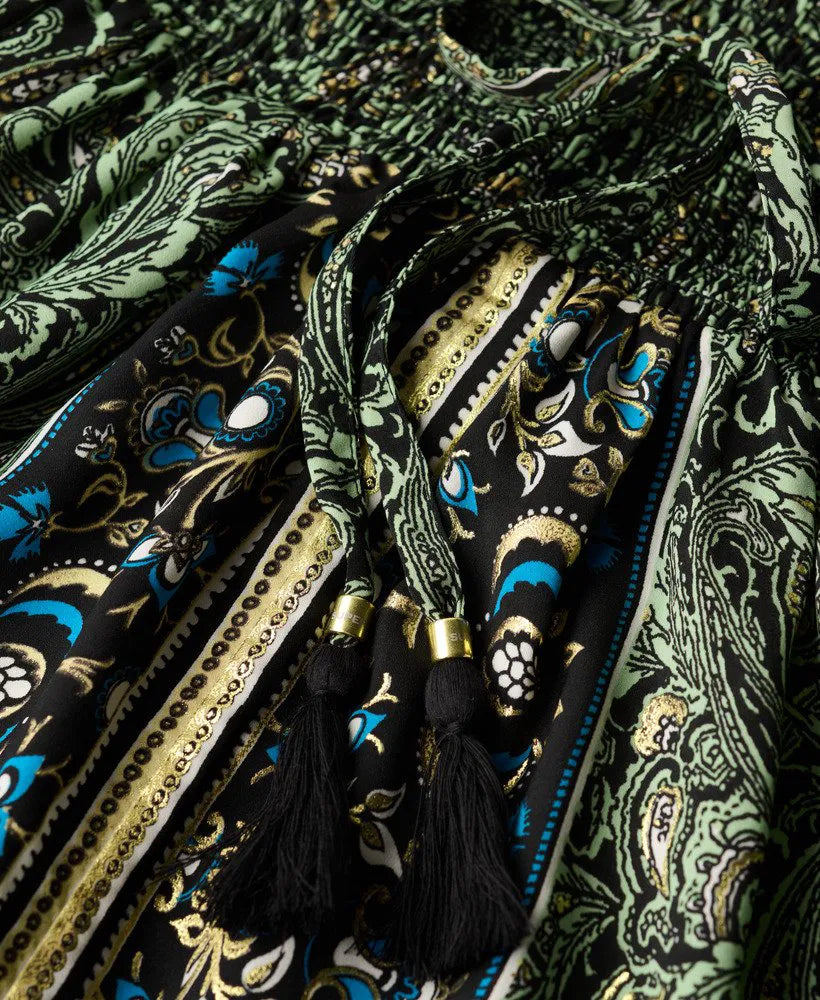Green Leaf Paisley