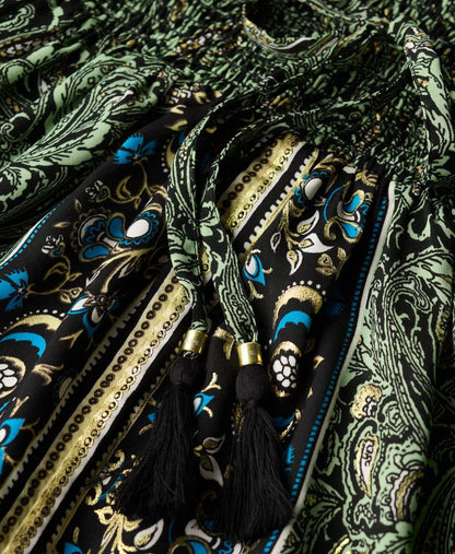 Green Leaf Paisley