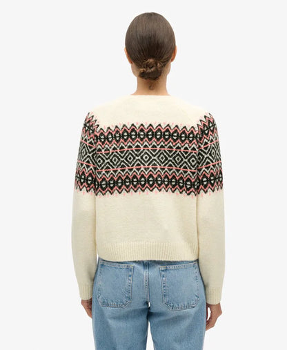 Fairisle Pattern Crew Jumper