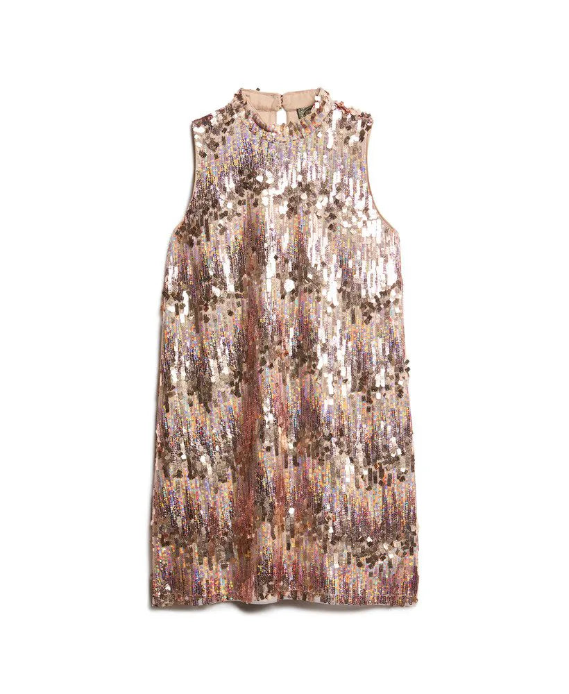 A-Line SL Sequin Mini Dress