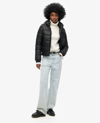 Sports Puffer Bomber Jacket