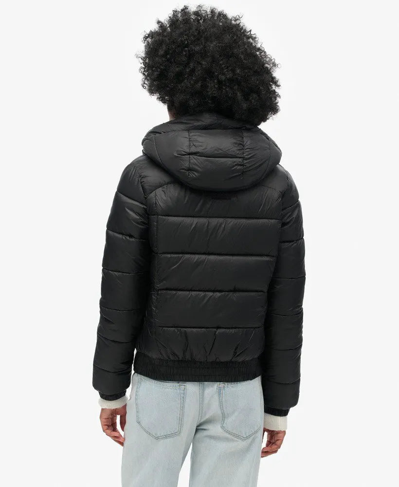 Sports Puffer Bomber Jacket