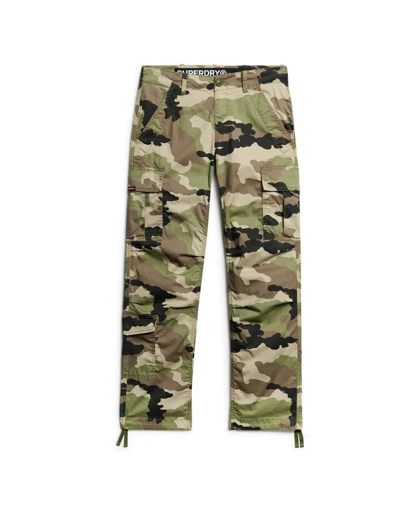 Low Rise Straight Cargo Pants
