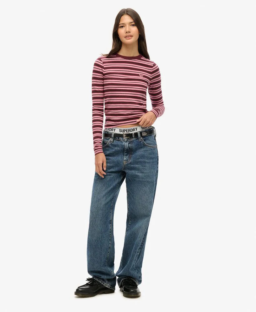 Stripe Long Sleeve Top
