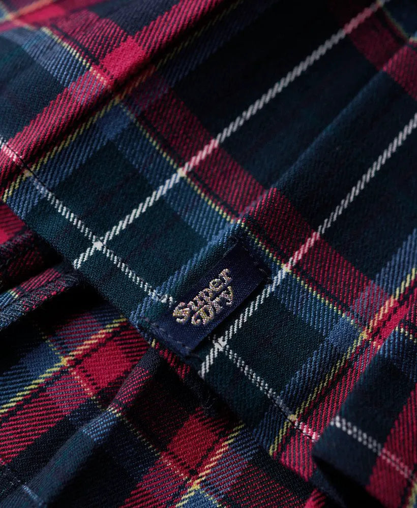 Blue Red Check
