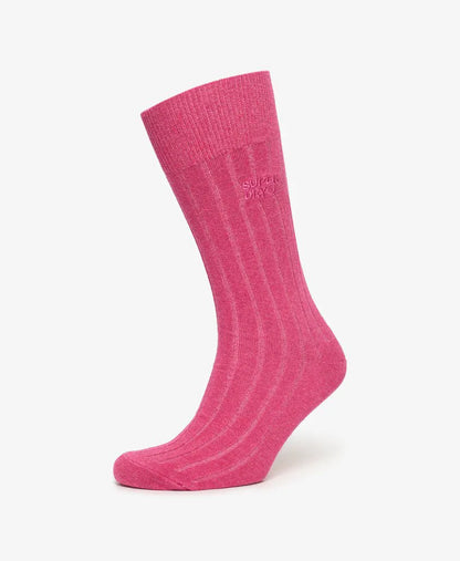 Organic Cotton Unisex Core Rib Crew Sock 3 Pack