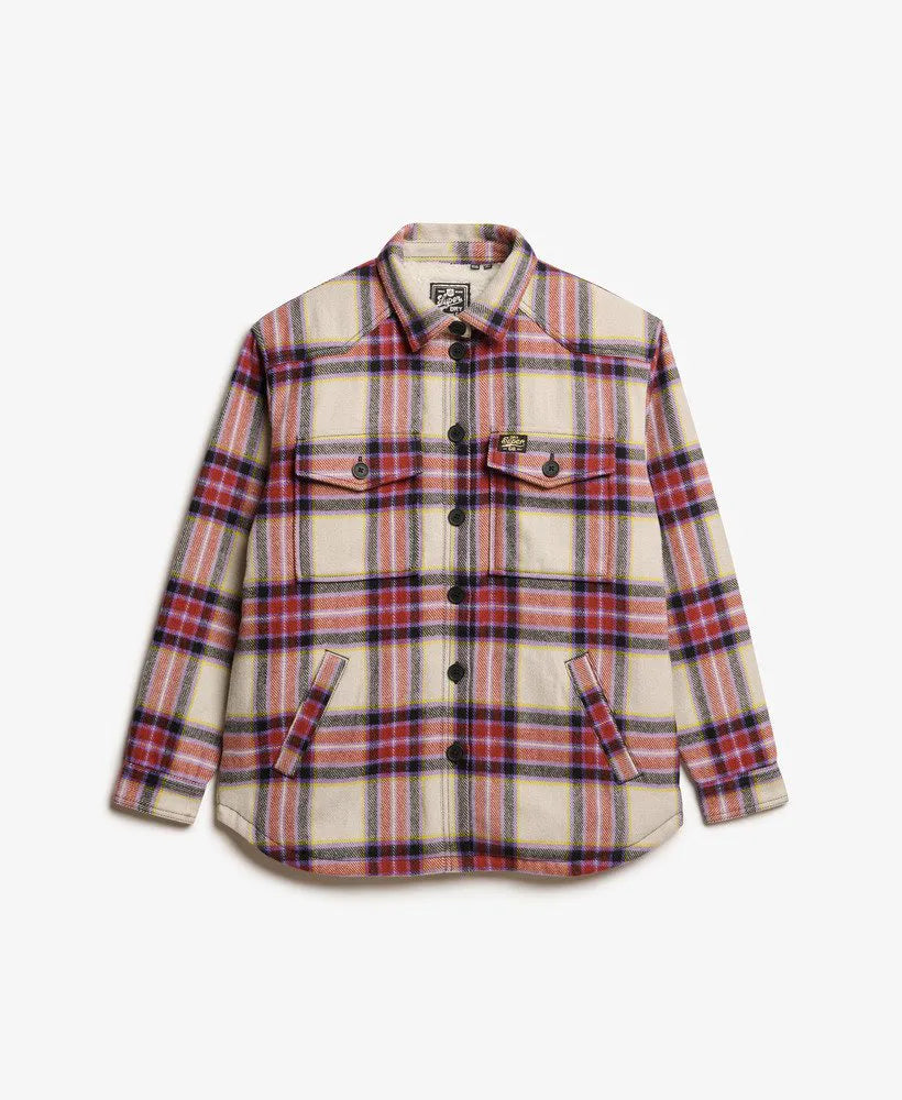 Brown/Purple/Yellow Check