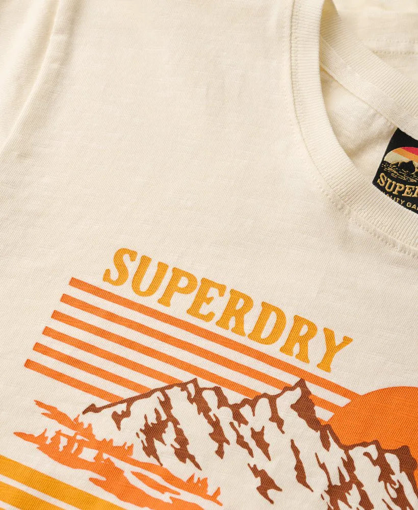 Outdoor Stripe Fitted T-Shirt