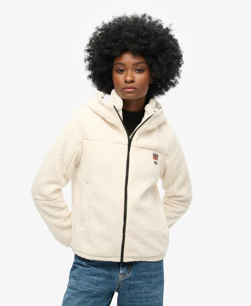 Sherpa Fleece Trekker Jacket