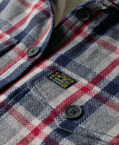 Red/Grey Check