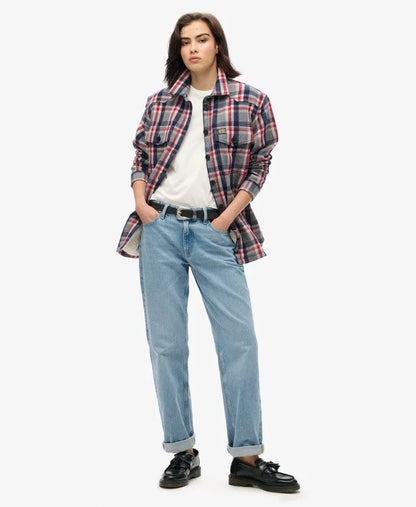 Red/Grey Check