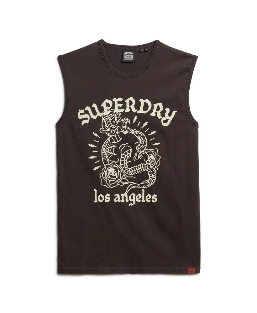 Tattoo Graphic Tank Top