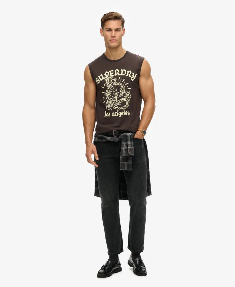 Tattoo Graphic Tank Top