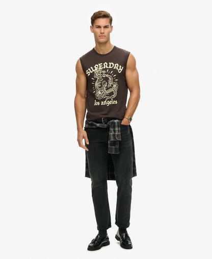 Tattoo Graphic Tank Top