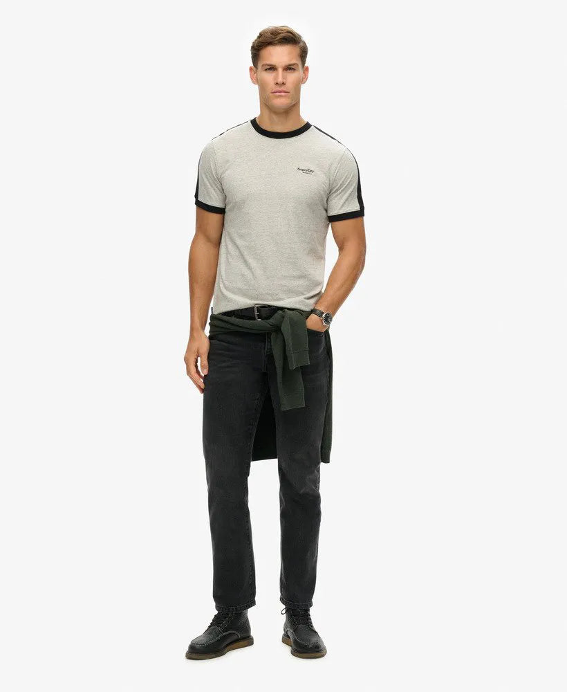 Grey Fleck Marl/Black