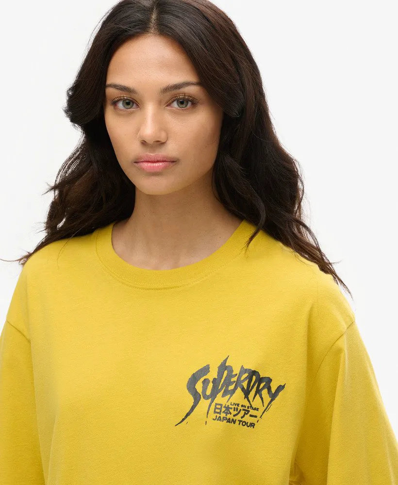Oversized Lo-fi Punk Graphic T-Shirt