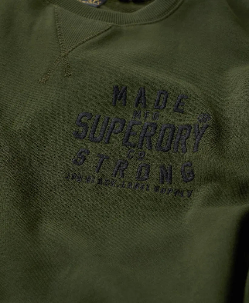 Oversized Workwear Applique Sweatshirt