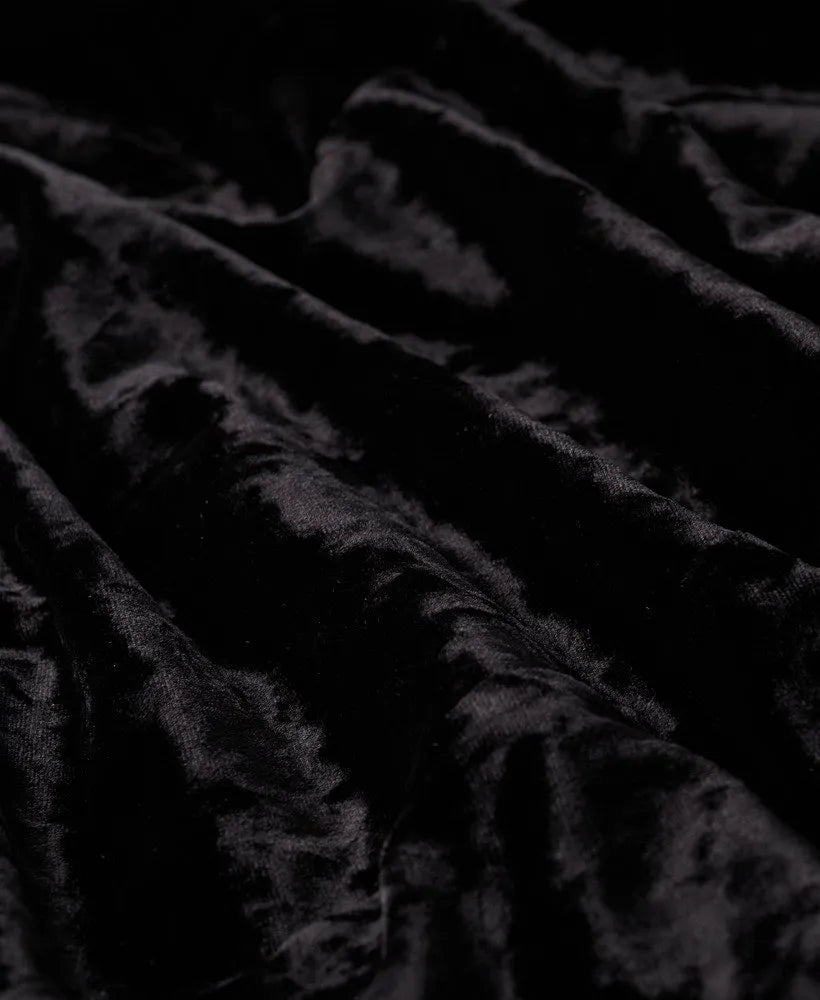 Lace Sleeve Velvet Midi Dress