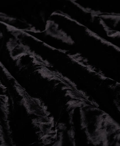 Lace Sleeve Velvet Midi Dress