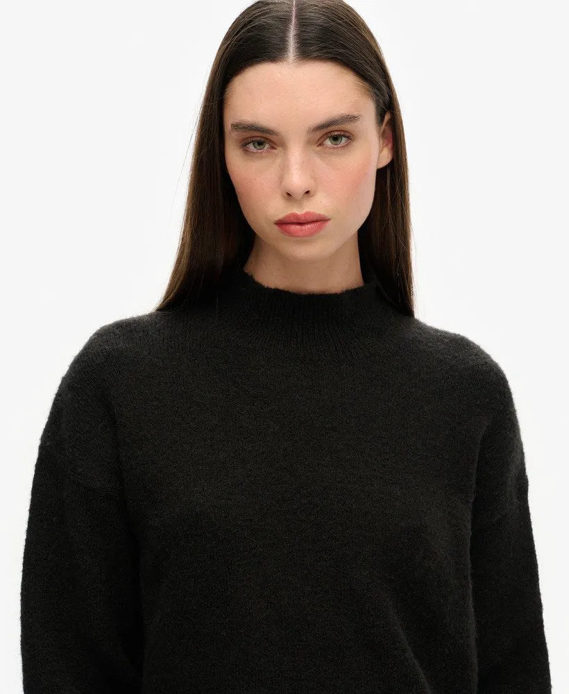 Vintage Essential Mock Neck Jumper