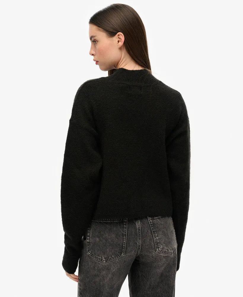 Vintage Essential Mock Neck Jumper