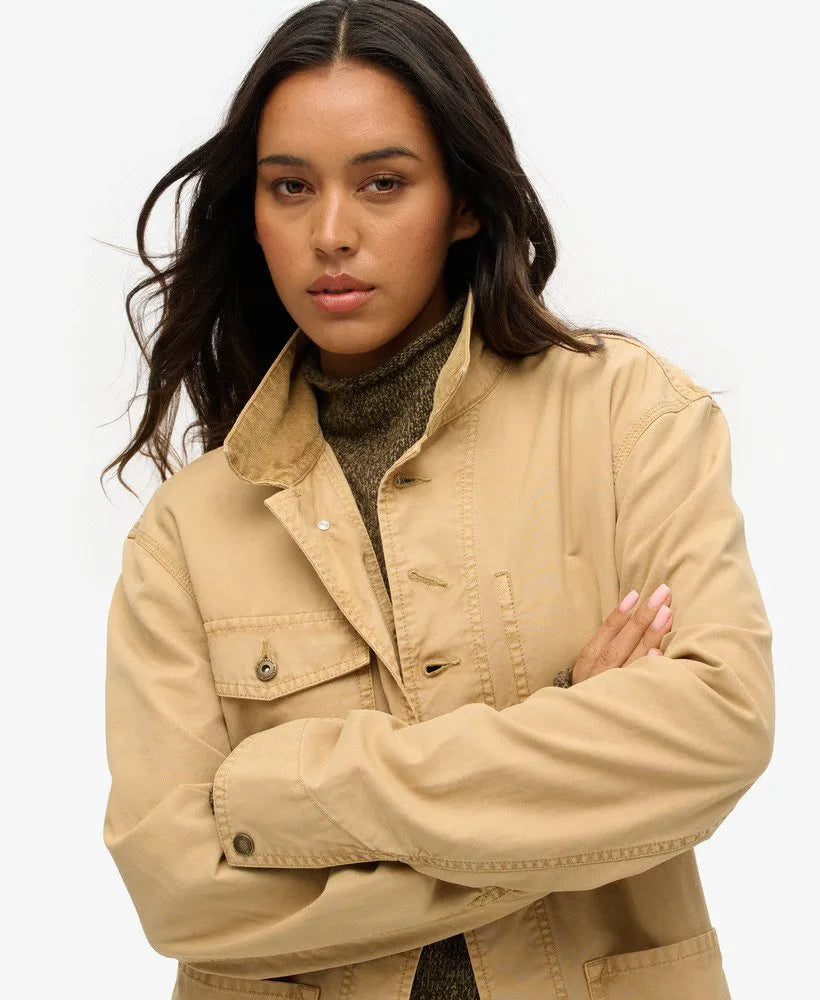 The Merchant Store - Oversized Cotton Work Jacket