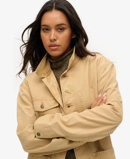 The Merchant Store - Oversized Cotton Work Jacket