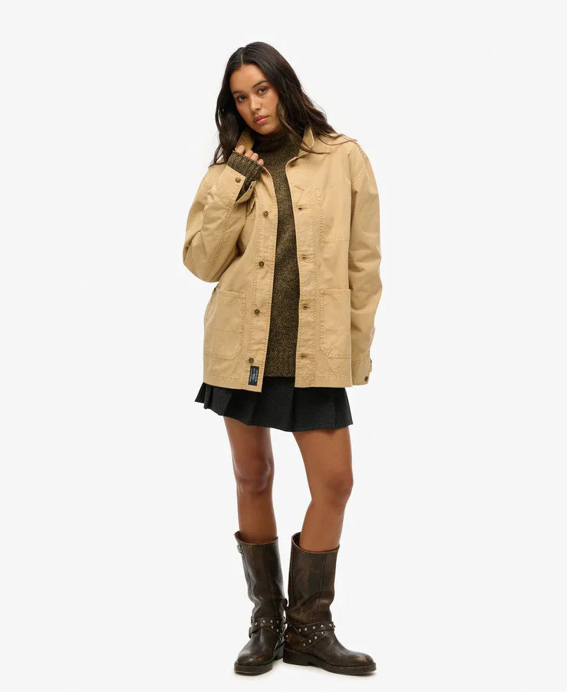 The Merchant Store - Oversized Cotton Work Jacket