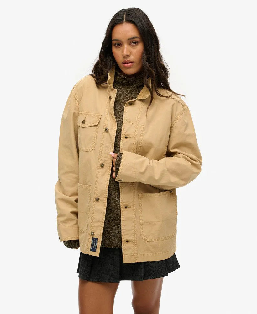 The Merchant Store - Oversized Cotton Work Jacket