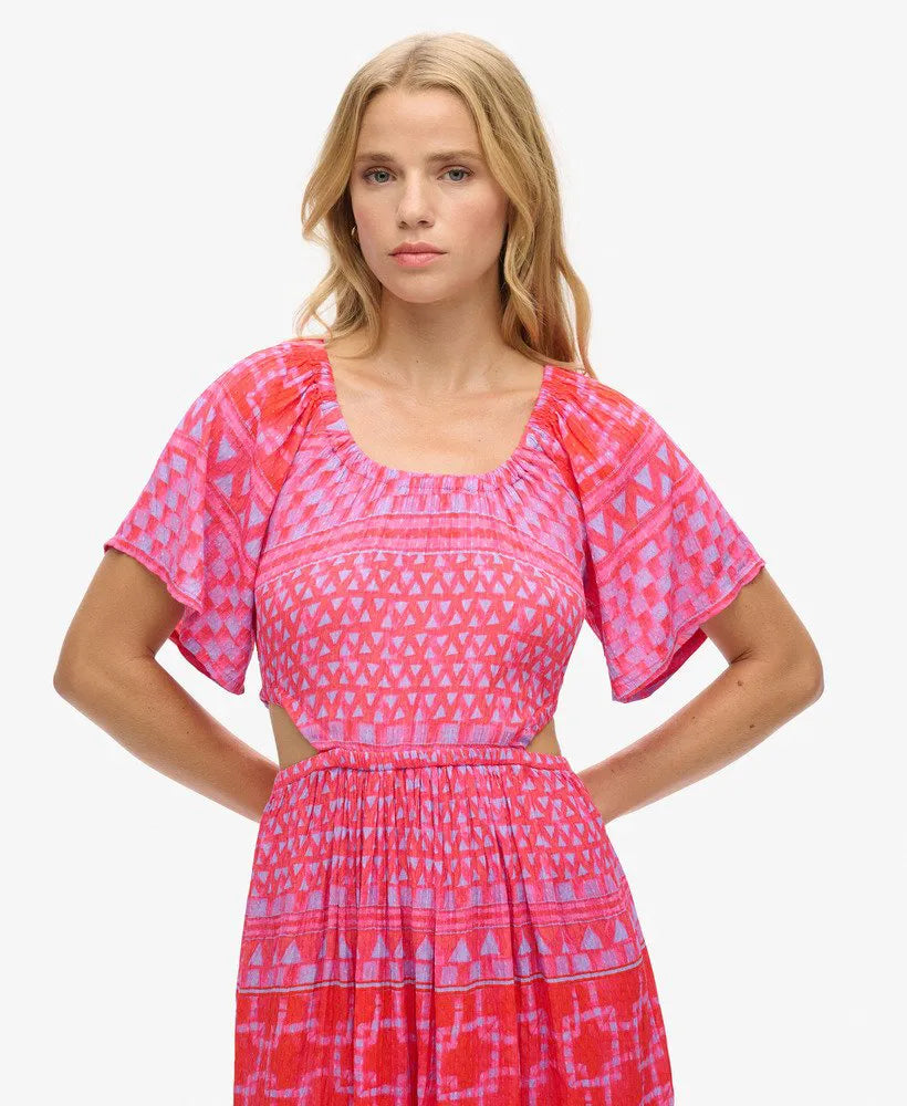 Shibori Layer Pink