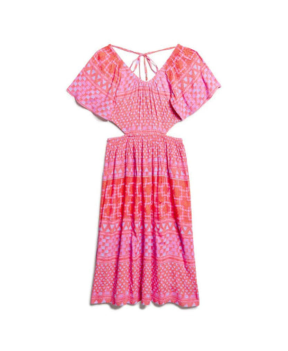 Shibori Layer Pink