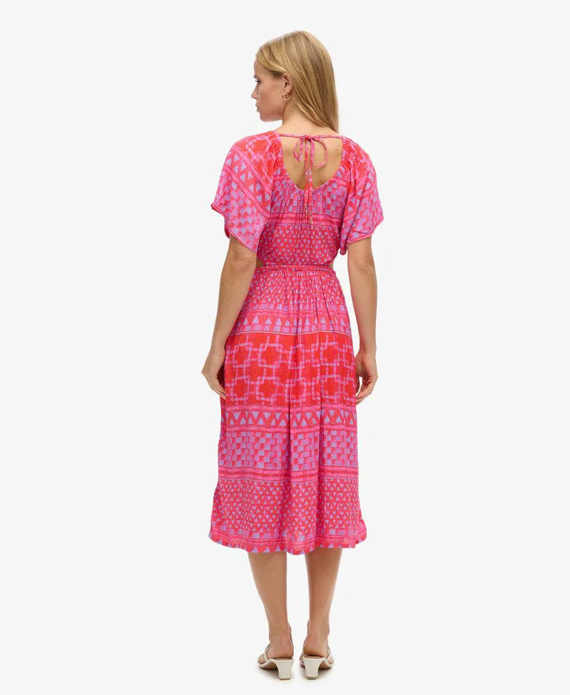 Shibori Layer Pink