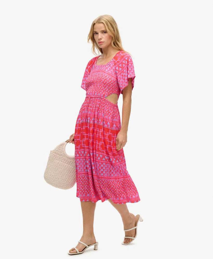 Shibori Layer Pink