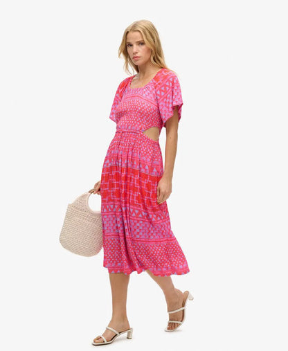 Shibori Layer Pink